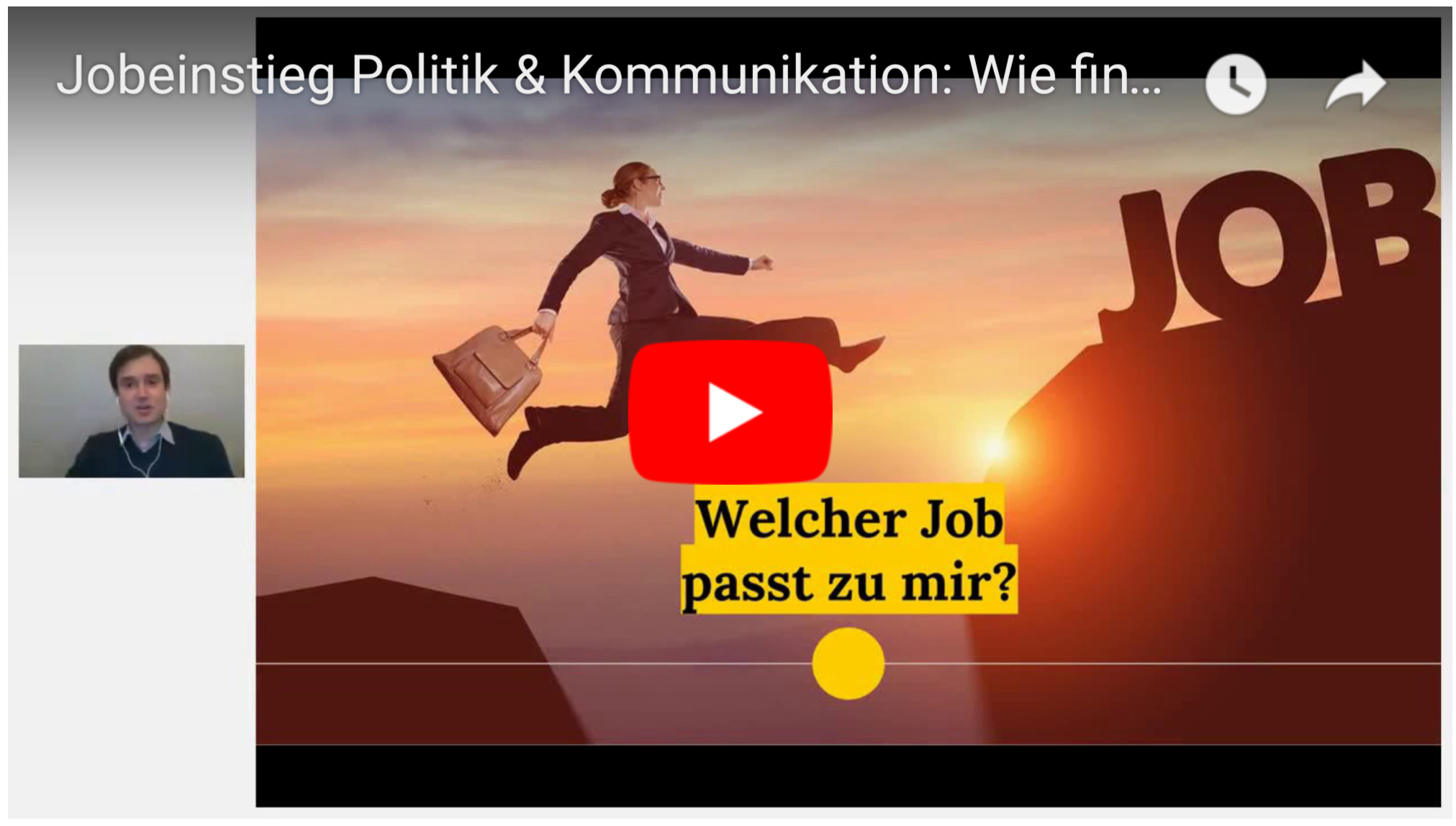 Jobs in Politik & Kommunikation: Wie Du den passenden Job findest?
